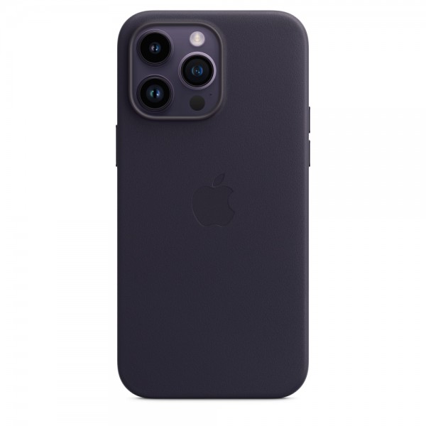 Custodia MagSafe in pelle per iPhone 14 Pro Max - Inchiostro
